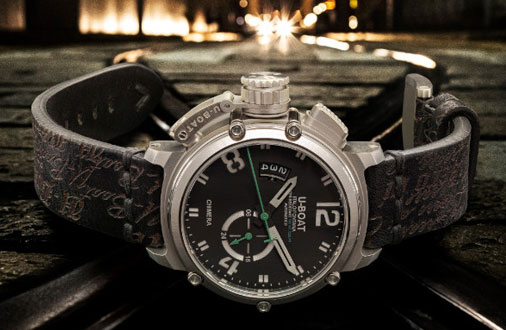 How to wind a U-Boat watch with watch winder box