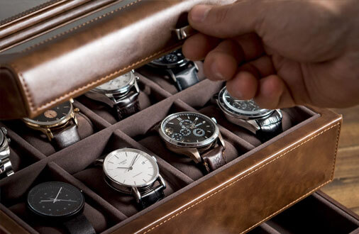 Come conservare un orologio meccanico se non viene indossato per molto tempo?
