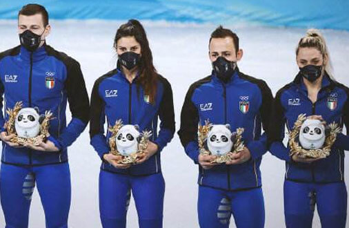 The watches looks like a Bing Dwen Dwen of 2022 Winter Olympics