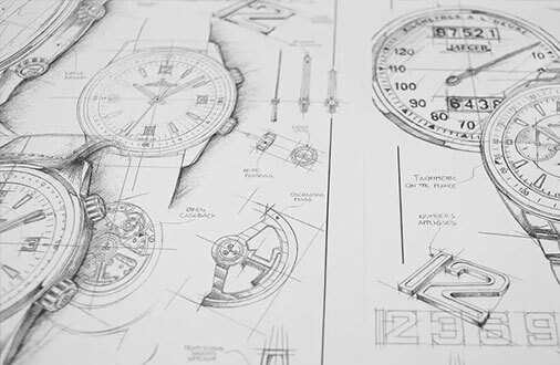 Visual balance in mechanical watch design