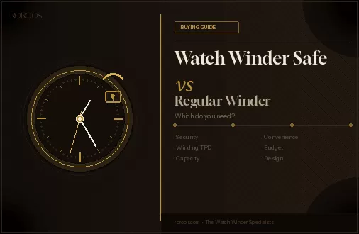 Watch Winder Safe vs Regular Watch Winder: Which Do You Need?