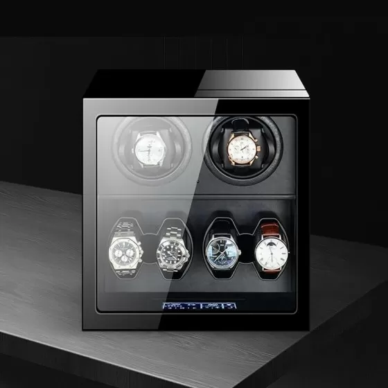 Newly Upgraded Vertical Six piece Automatic Rolex Watch Winder