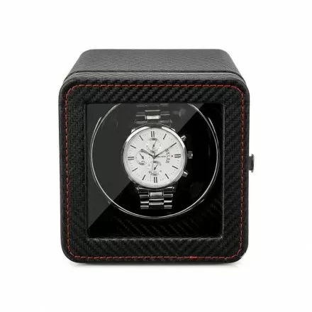 Scatola avvolgi-orologio singolo Roroos in fibra di carbonio