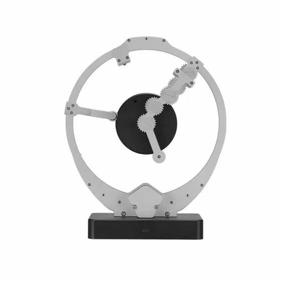 Back view of Roroos Planetary Gear Orbit Watch Winder in dark grey