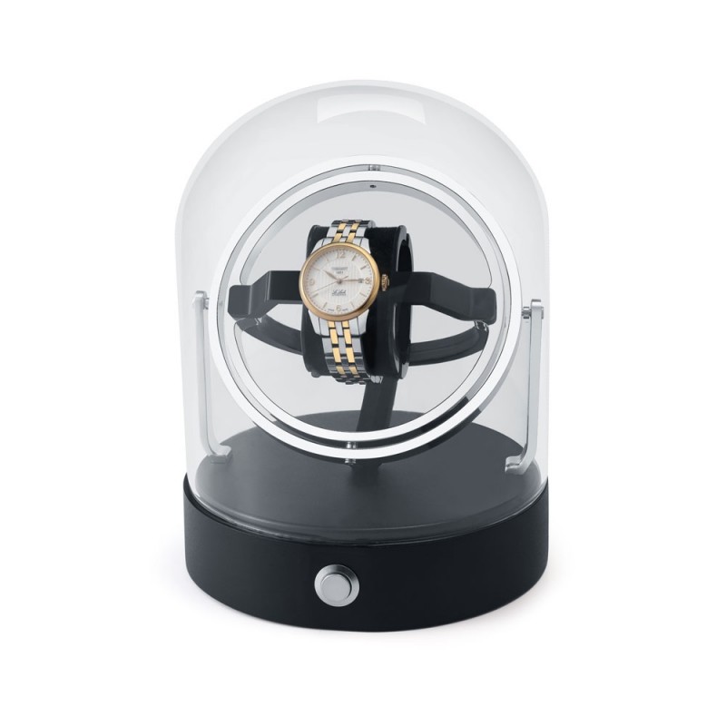 Roroos Perseus Gyro Uhrenbeweger Silber – 3-Achsen-Rotation mit montierter Automatikuhr