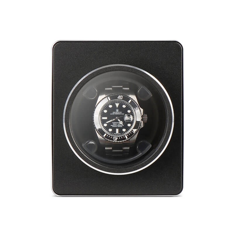 Metal Single Watch Winder - Black