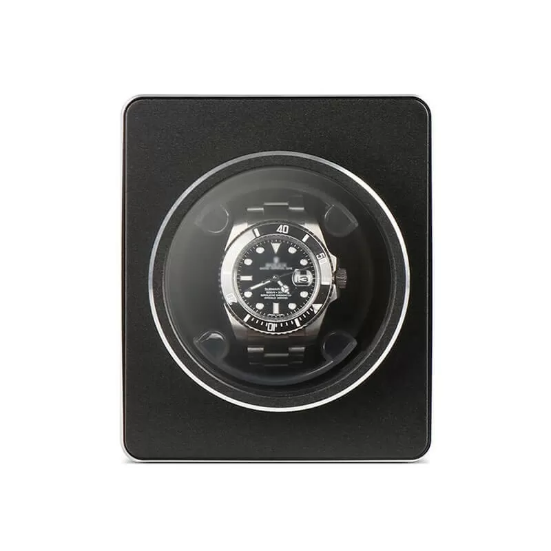Metal Single Watch Winder - Black