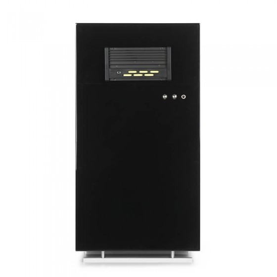 12-slot automatic watch winder dry cabinet with humidity control by Roroos, back view