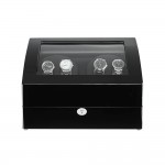 Rolex Watch Winder Box for 10 Automatic Watches - Black