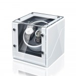 Boîte à Montres Rotative pour 2 Montres Automatiques - Blanc