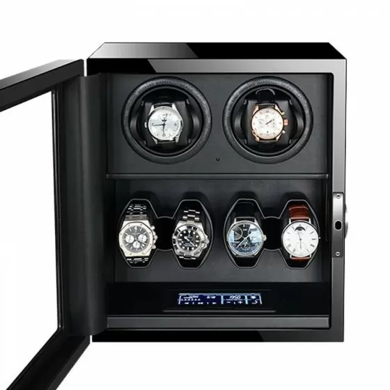 Newly Upgraded Vertical Six piece Automatic Rolex Watch Winder
