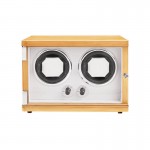 Remontoir de montre automatique en bois double - Burlywood