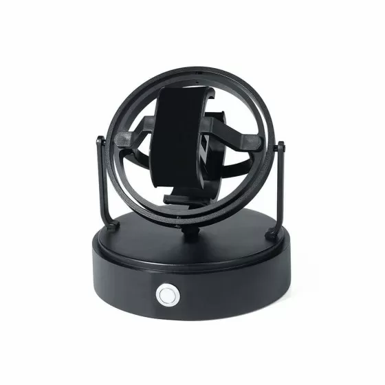 Roroos Perseus single watch winder interior with soft watch cushion and LED illumination