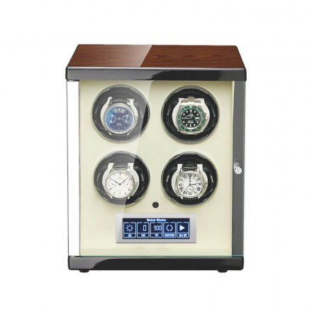 Premium Intelligent 4 Watch Winder with Touch Control
