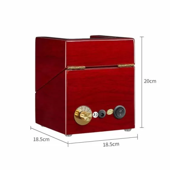 Remontoir Automatique pour Montre Unique - Noyer