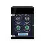 Remontoir automatique Roroos pour montres-bracelets avec boîtier noir