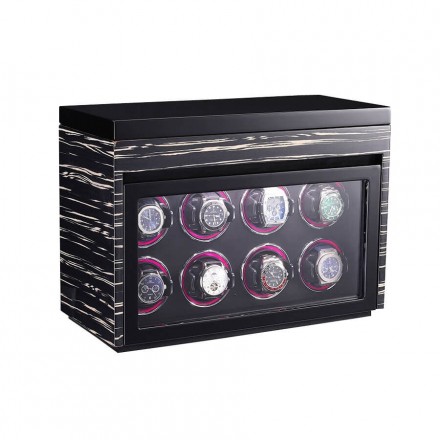 Vitrina automática para 8 posiciones de cuerda con iluminación integrada Descripción general