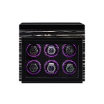 6 Watch Winders With 6 Watches Display Storage 