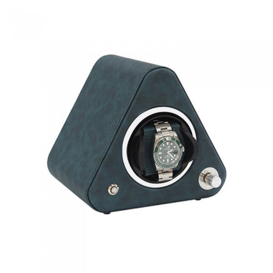 Leather Triangle Single Mini Watch Winder