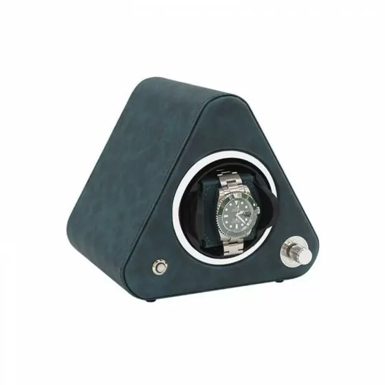 Leather Triangle Single Mini Watch Winder
