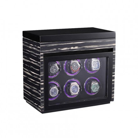 6 remontoirs de montres avec rangement pour 6 montres Vue d'ensemble