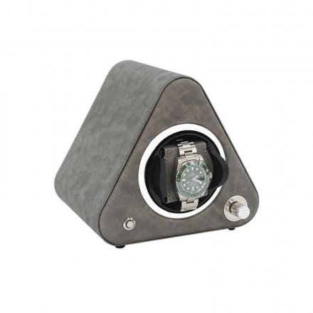 Remontoir de montre simple triangle en cuir