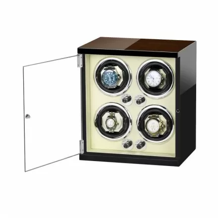 Newly Upgraded Vertical Quad Automatic Watch Rotator Overview