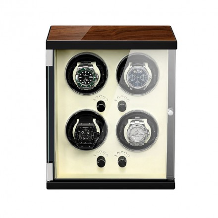 Newly Upgraded Vertical Quad Automatic Watch Rotator