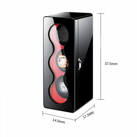 Vitrina Movimiento Vertical Triple Automático - Negro