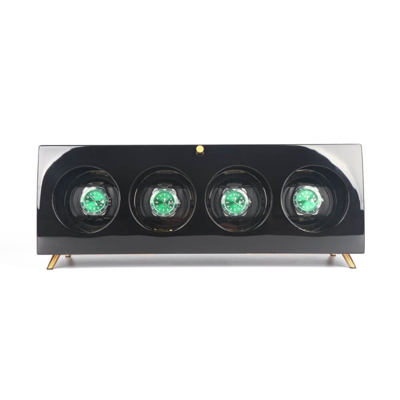 Uhrenbeweger 4 Uhren Holz – Watch Winder Box für Automatikuhren kaufen