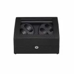 4 Watch Winder Box With 6 Watch Storages - Carbon Fiber Style