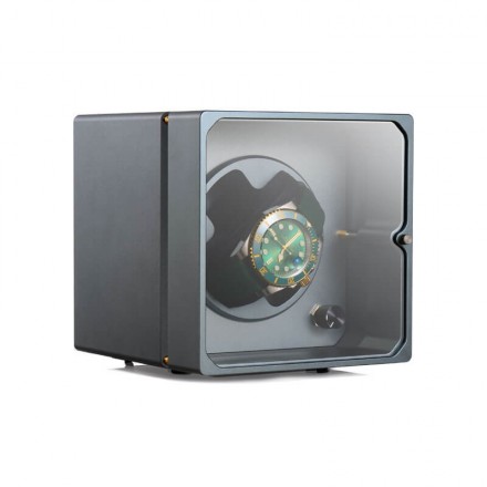 Cyberwinder Single Metal Automatic Watch Winder Rolex - Dark Grey