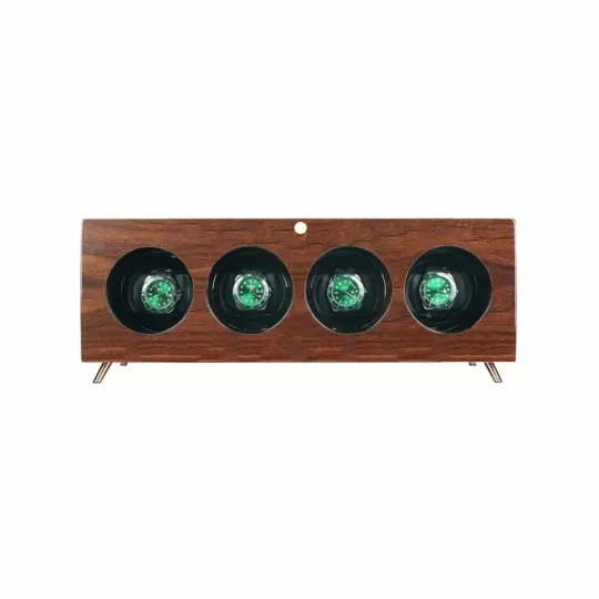 MR Maestro - Vitrine de luxe pour 12 montres | Bois laqué noir