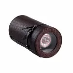 Single Portable Watch Winder in Brown Leather 