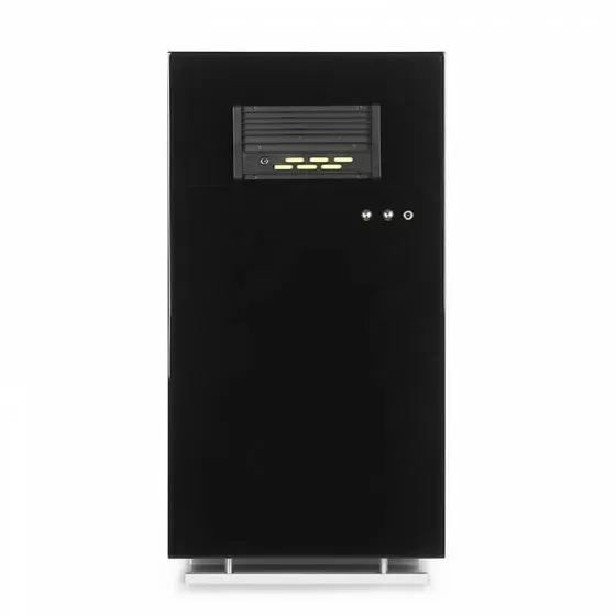 12-slot automatic watch winder dry cabinet with humidity control by Roroos, back view