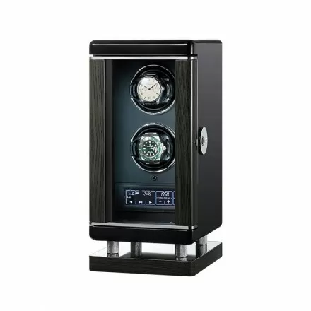 Roroos Premium Uhrenbeweger aus Holz mit LCD-Touchscreen