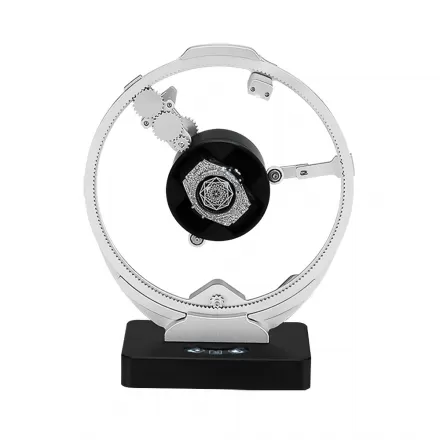 Orbitaler Uhrenbeweger mit Planetengetriebe – Silber