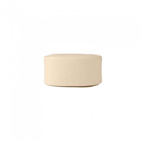 Almohada de cuero sintético beige Roroos para reloj enrollador y joyero