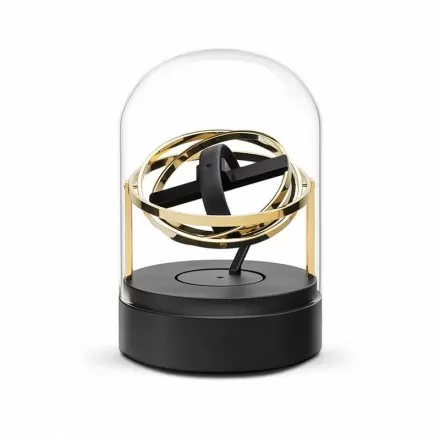 Astronomy gyroscopic watch winder in gold with planet orbit design – Roroos Overview