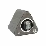 Leather Triangle Single Mini Watch Winder