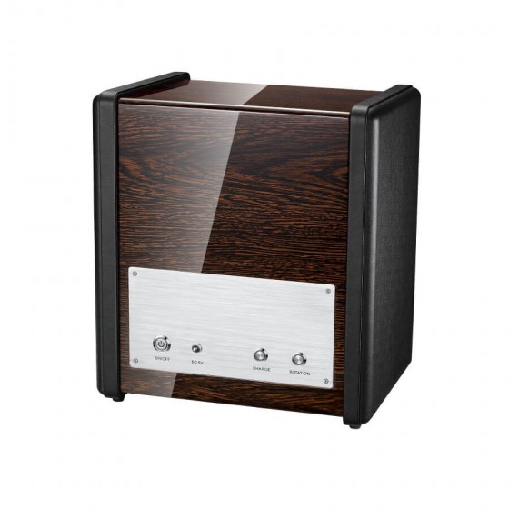 2 Watch Winder in Walnut Wood with Piano Lacquer - Z-Style