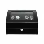 Rolex Watch Winder Box for 10 Automatic Watches - Black