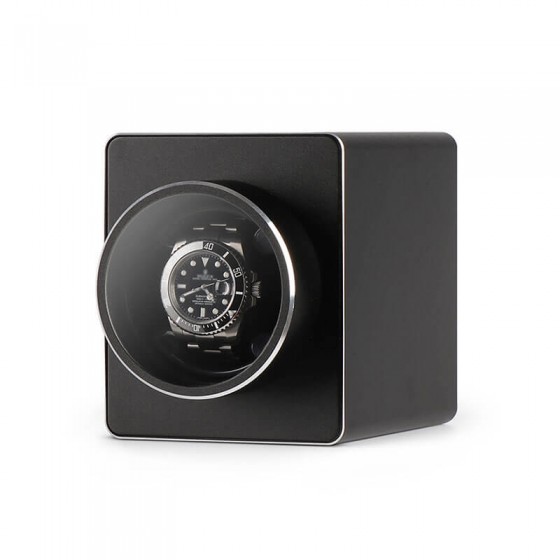 Metal Single Watch Winder - Black