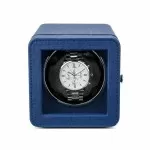 Phantom Blue Leather Single Watch Winder Box