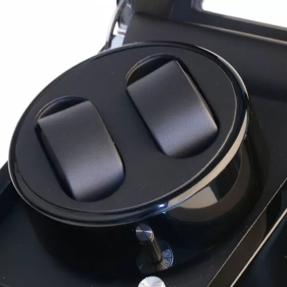 Roroos Black PU Leather Watch Pillow for Watch Winder Jewelry Box