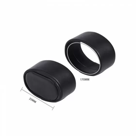 Roroos Black PU Leather Watch Pillow for Watch Winder Jewelry Box