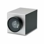 Remontoir de montre simple en alliage d'aluminium - Argent