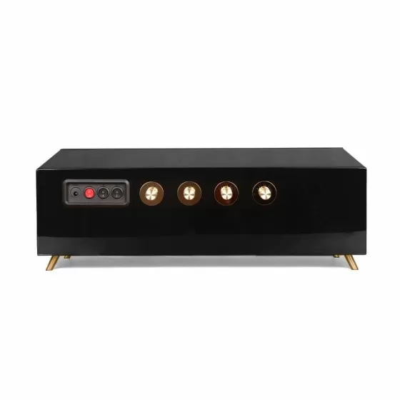 Rückansicht von Uhrenbeweger 4 Uhren Holz – Watch Winder Box für Automatikuhren kaufen