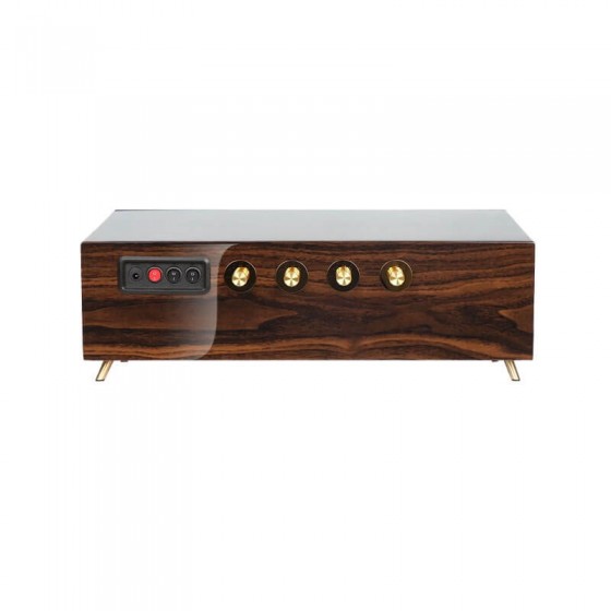 Rolex Watch Winder With Solid Wood for 4 watches back view