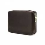 Roroos 4-Fächer Reise Uhrenorganizer – Tragbare Uhrenbox für 4 Armbanduhren